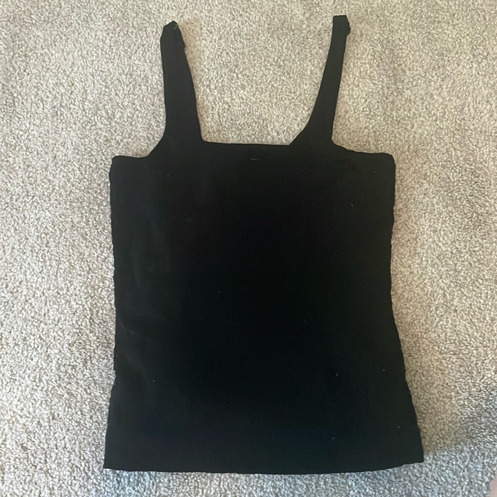 Lace Black Tank Top